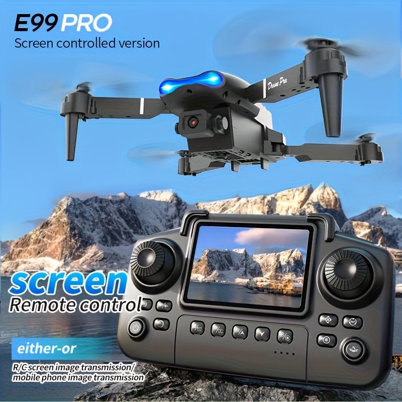 Drone Controller Screen - 2026 Upgraded E99 PRO MAX Foldable