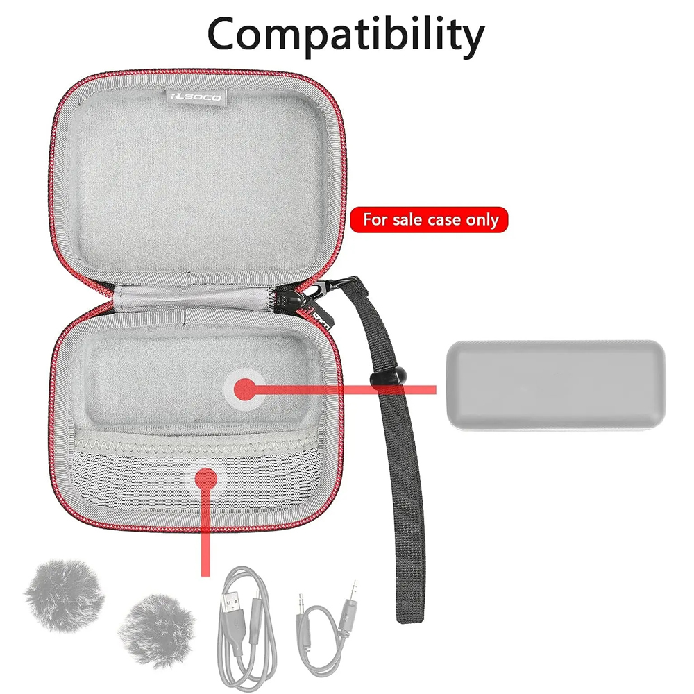 Hard Case for DJI Mic Wireless - Drone Hard Shell Case review and price